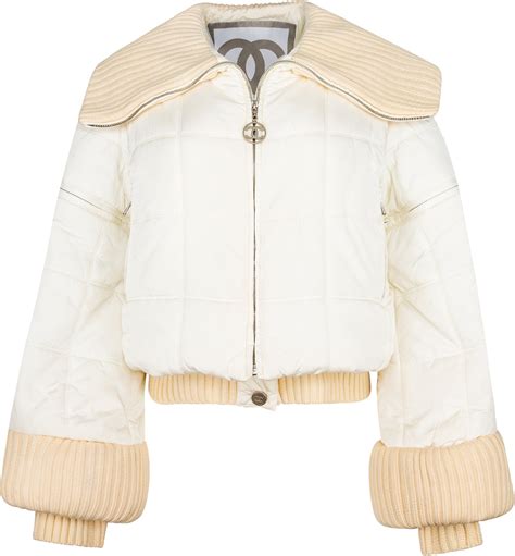 chanel puffer jacket|chanel jackets women.